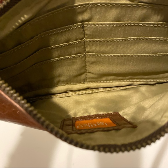 Latico Brown and Orange Leather Patch - Picture 13 of 13